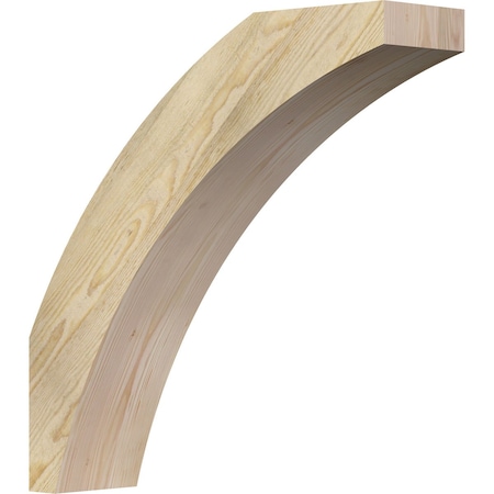 Ekena Millwork 6"W x 24"D x 24"H Thorton Rough Sawn Knee Brace, Douglas Fir BRC06X24X24THR00RDF